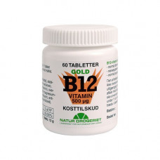 NATUR DROGERIET - B12-vitamin Gold 500 mcg.